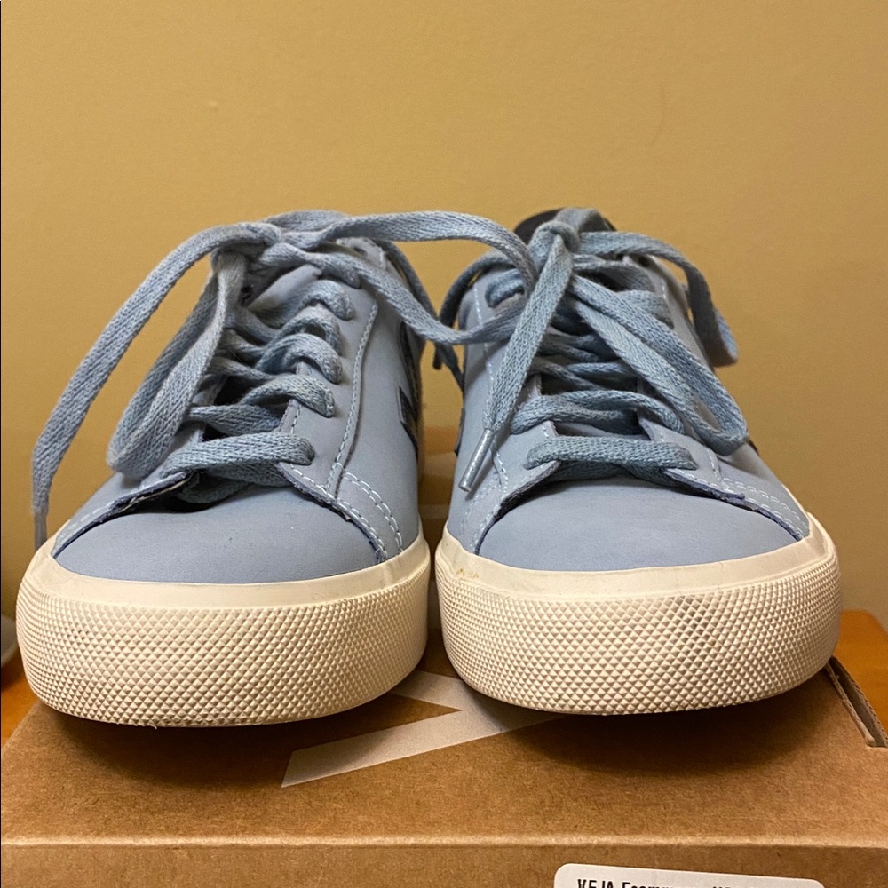 Women’s Veja Blue Nubuck Campo size 8 Sneaker - Picture 5 of 11